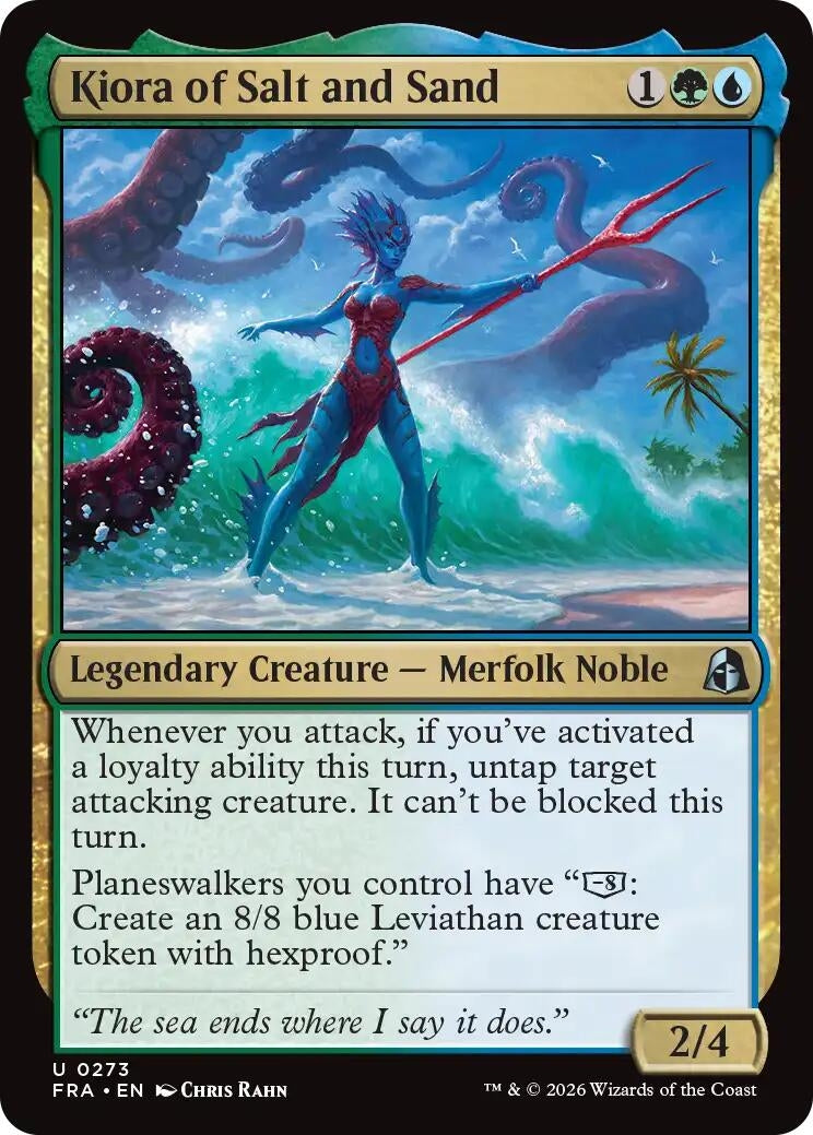 Image for Kiora of Salt and Sand (273) (FRA) - Magic: The Gathering
