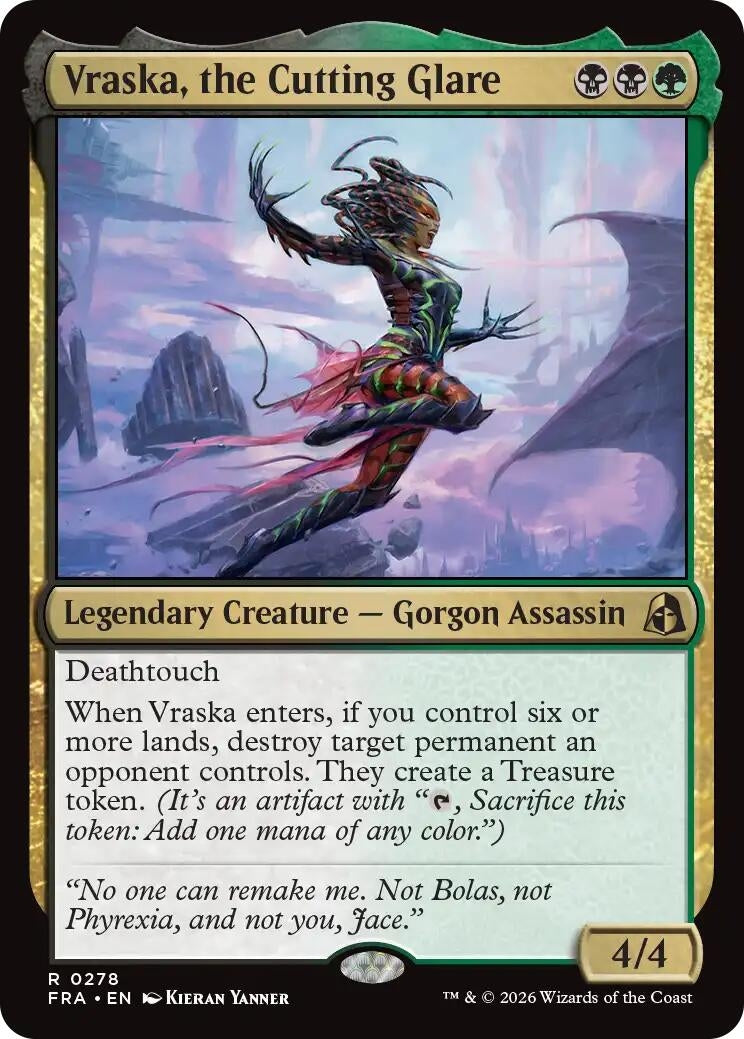 Image for Vraska, the Cutting Glare (278) (FRA) - Magic: The Gathering