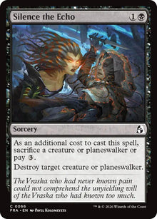Image for Silence the Echo (66) (FRA) - Magic: The Gathering