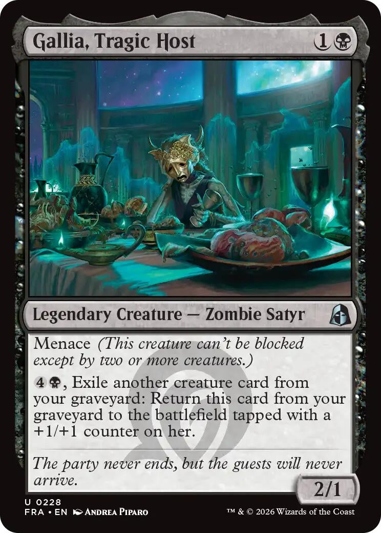 Image for Gallia, Tragic Host (228) (FRA) - Magic: The Gathering