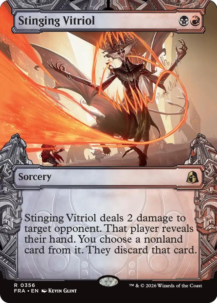 Image for Stinging Vitriol (Showcase) (356) (FRA) - Magic: The Gathering