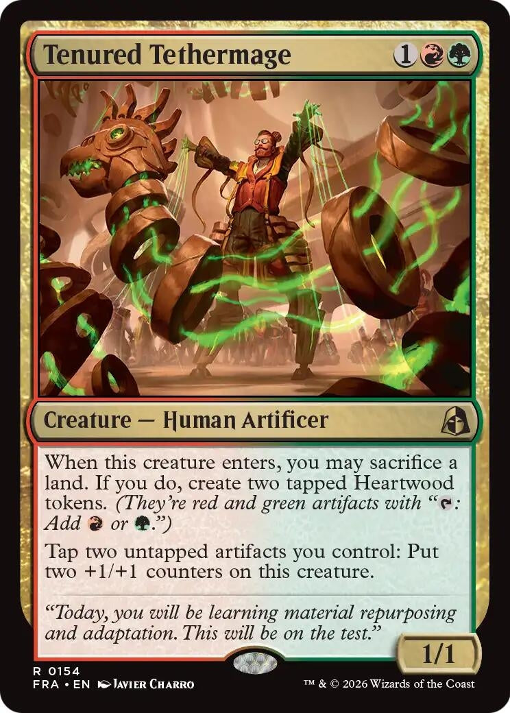 Image for Tenured Tethermage (154) (FRA) - Magic: The Gathering