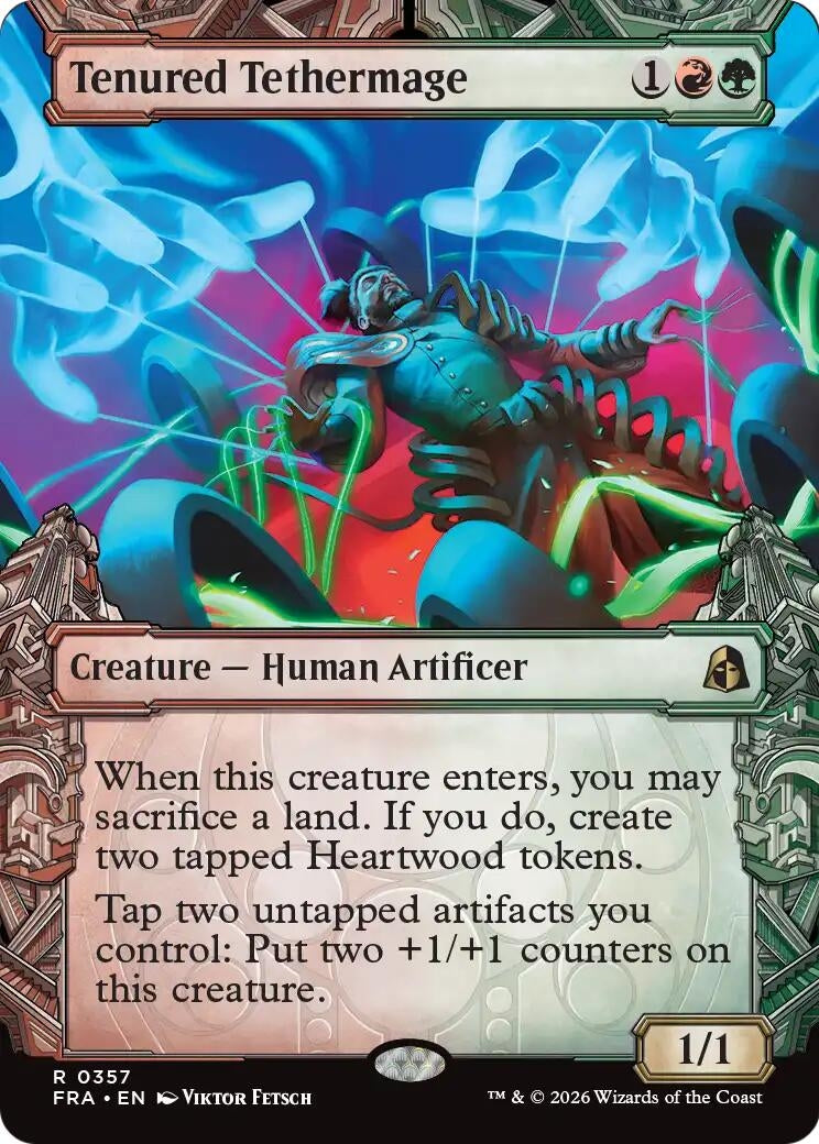Image for Tenured Tethermage (Showcase) (357) (FRA) - Magic: The Gathering