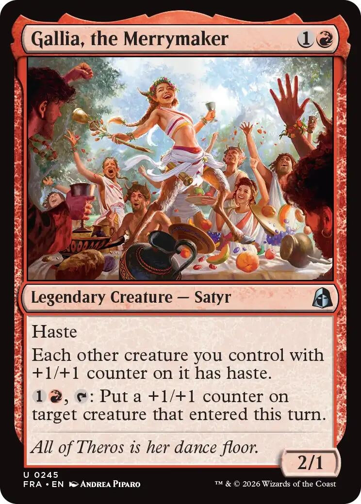 Image for Gallia, the Merrymaker (245) (FRA) - Magic: The Gathering