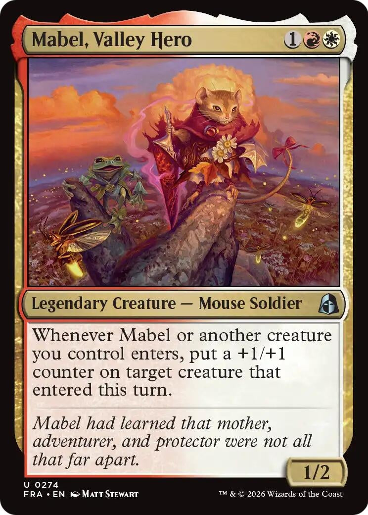 Image for Mabel, Valley Hero (274) (FRA) - Magic: The Gathering