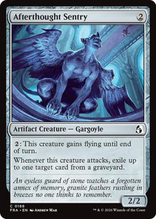 Image for Afterthought Sentry (166) (FRA) - Magic: The Gathering