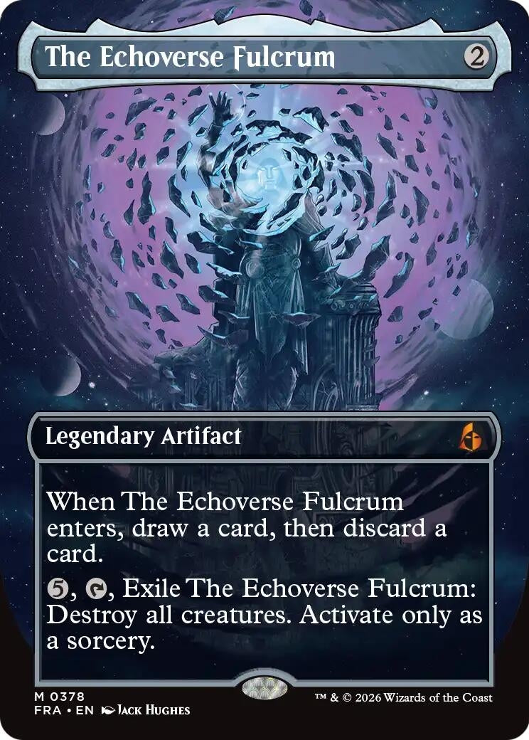Image for The Echoverse Fulcrum (Borderless) (378) (FRA) - Magic: The Gathering