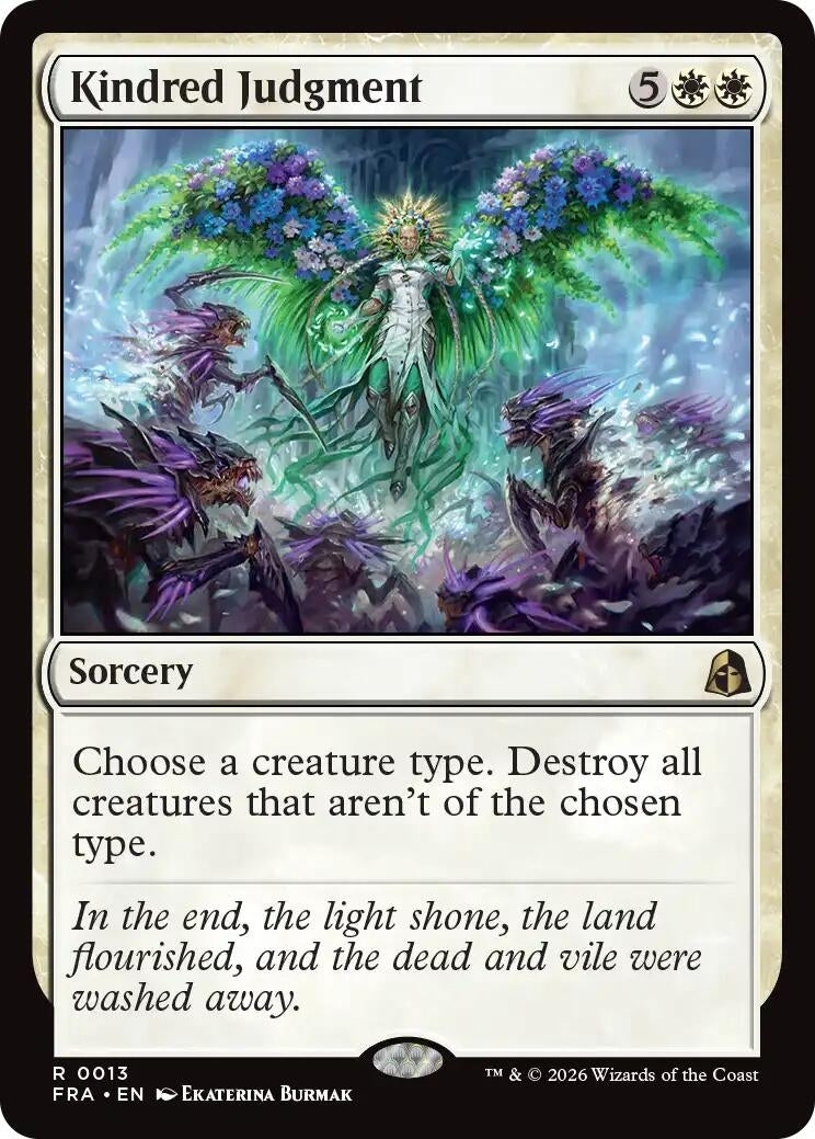 Image for Kindred Judgment (13) (FRA) - Magic: The Gathering
