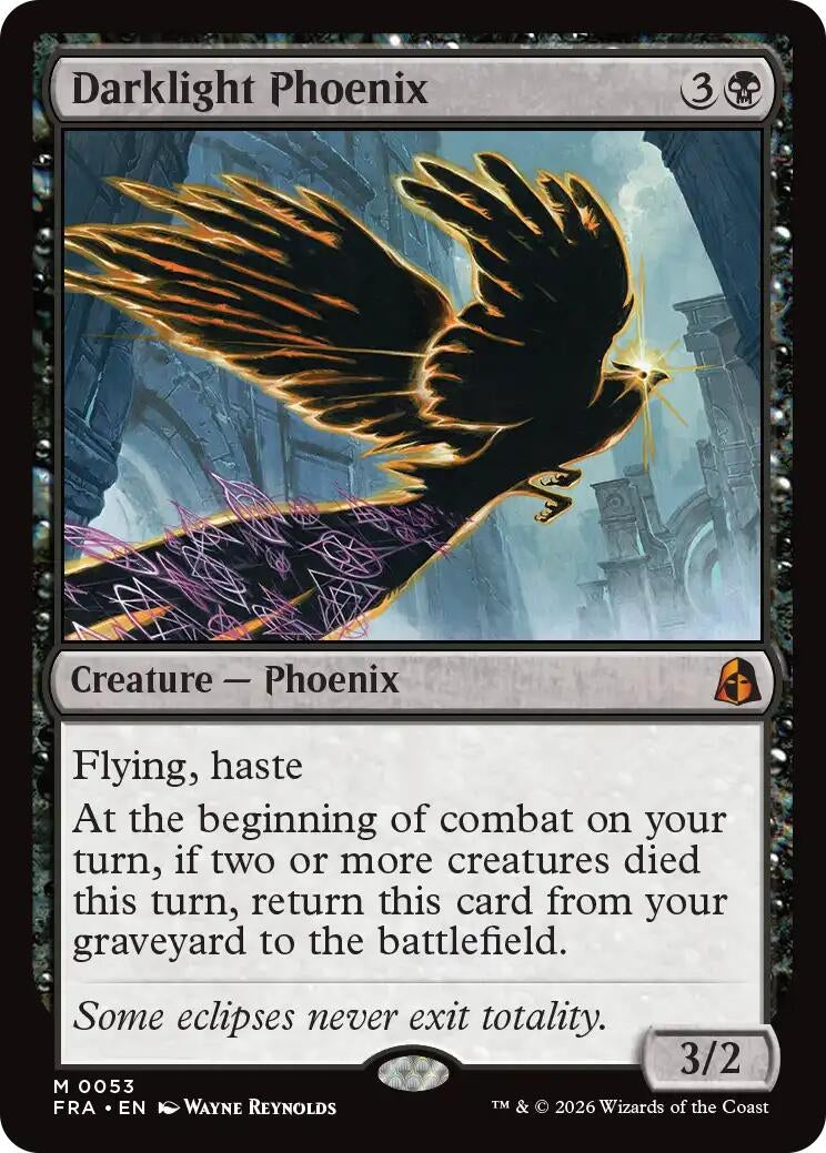Image for Darklight Phoenix (53) (FRA) - Magic: The Gathering