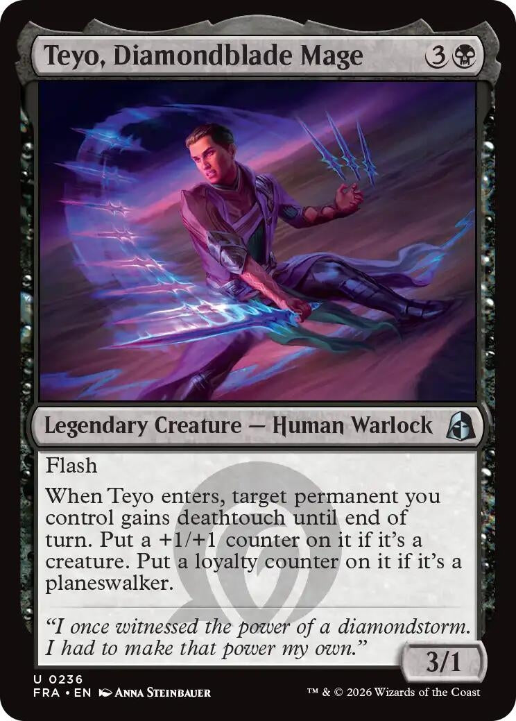 Image for Teyo, Diamondblade Mage (236) (FRA) - Magic: The Gathering