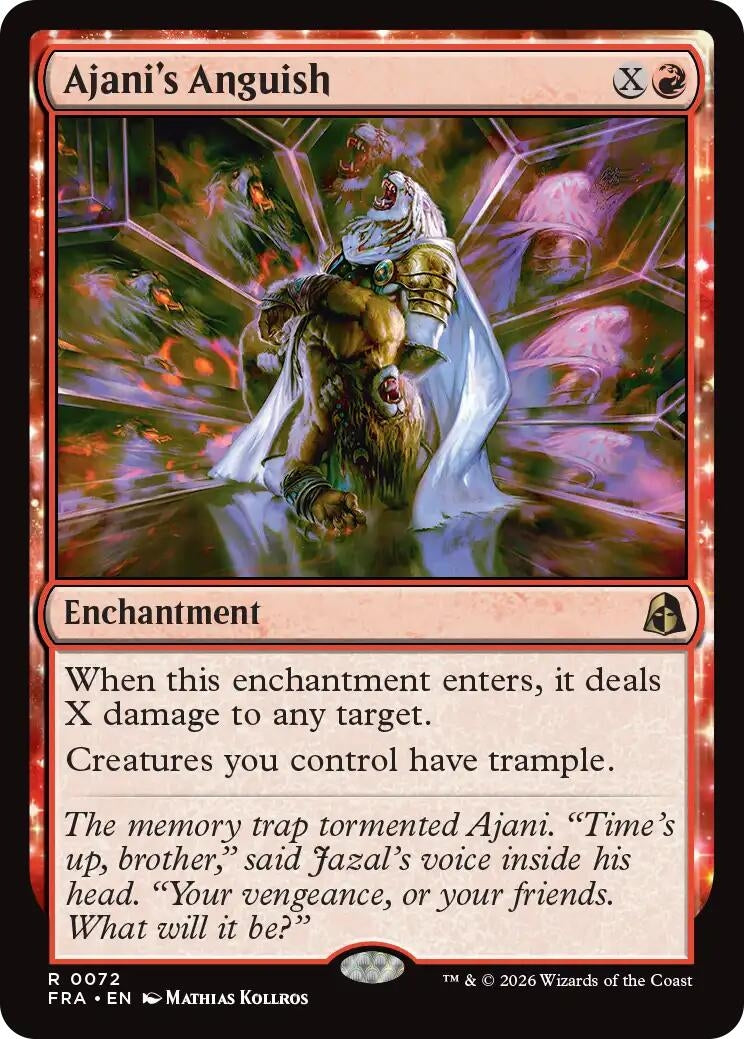 Image for Ajani's Anguish (72) (FRA) - Magic: The Gathering