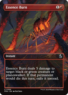 Image for Essence Burn (Borderless) (369) (FRA) - Magic: The Gathering