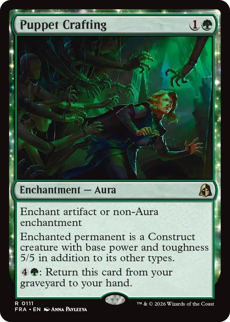 Image for Puppet Crafting (111) (FRA) - Magic: The Gathering