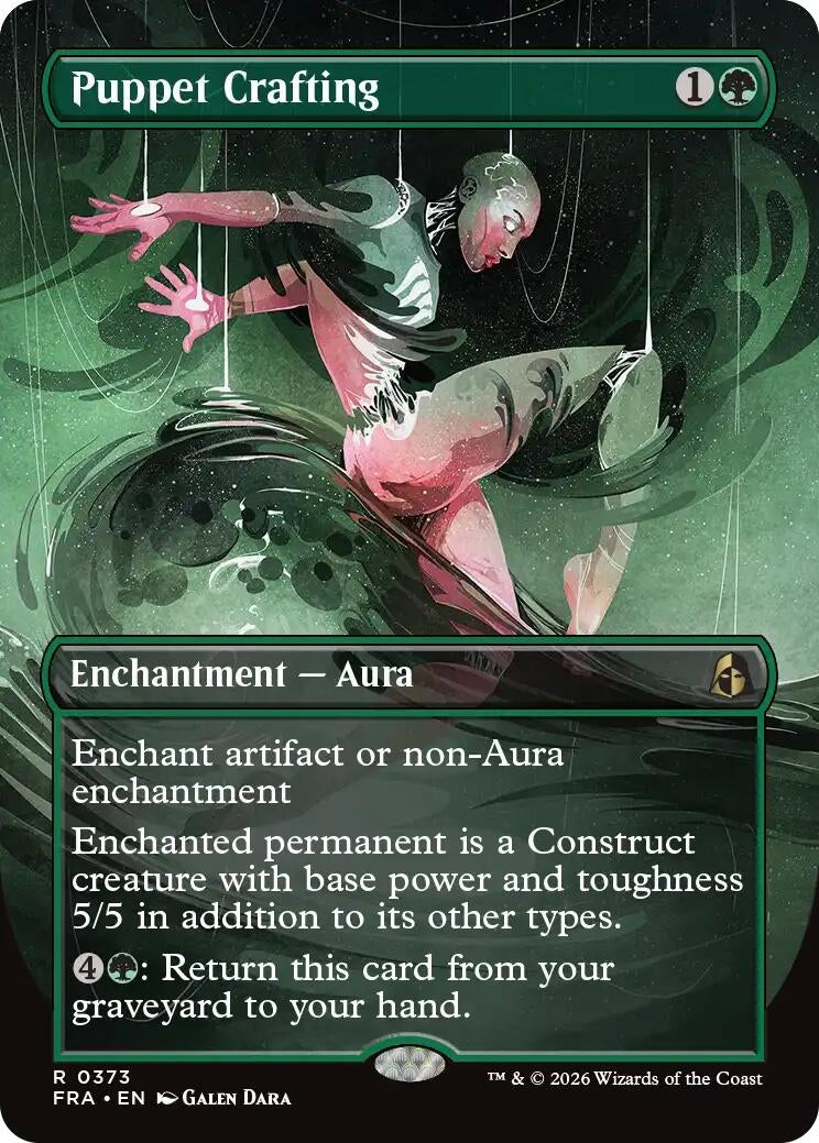 Image for Puppet Crafting (Borderless) (373) (FRA) - Magic: The Gathering