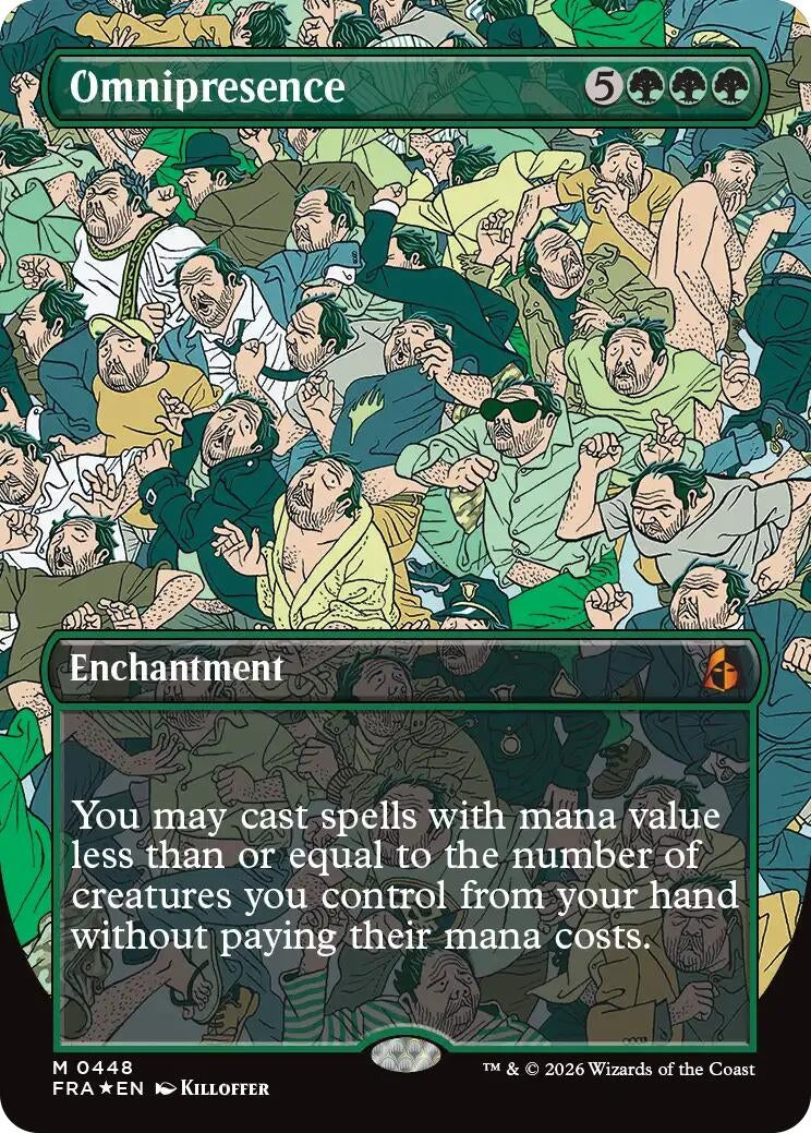 Image for Omnipresence (Borderless) (0448) (448) (FRA) - Magic: The Gathering