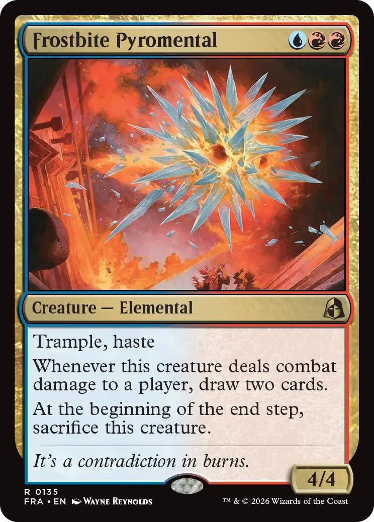 Image for Frostbite Pyromental (135) (FRA) - Magic: The Gathering