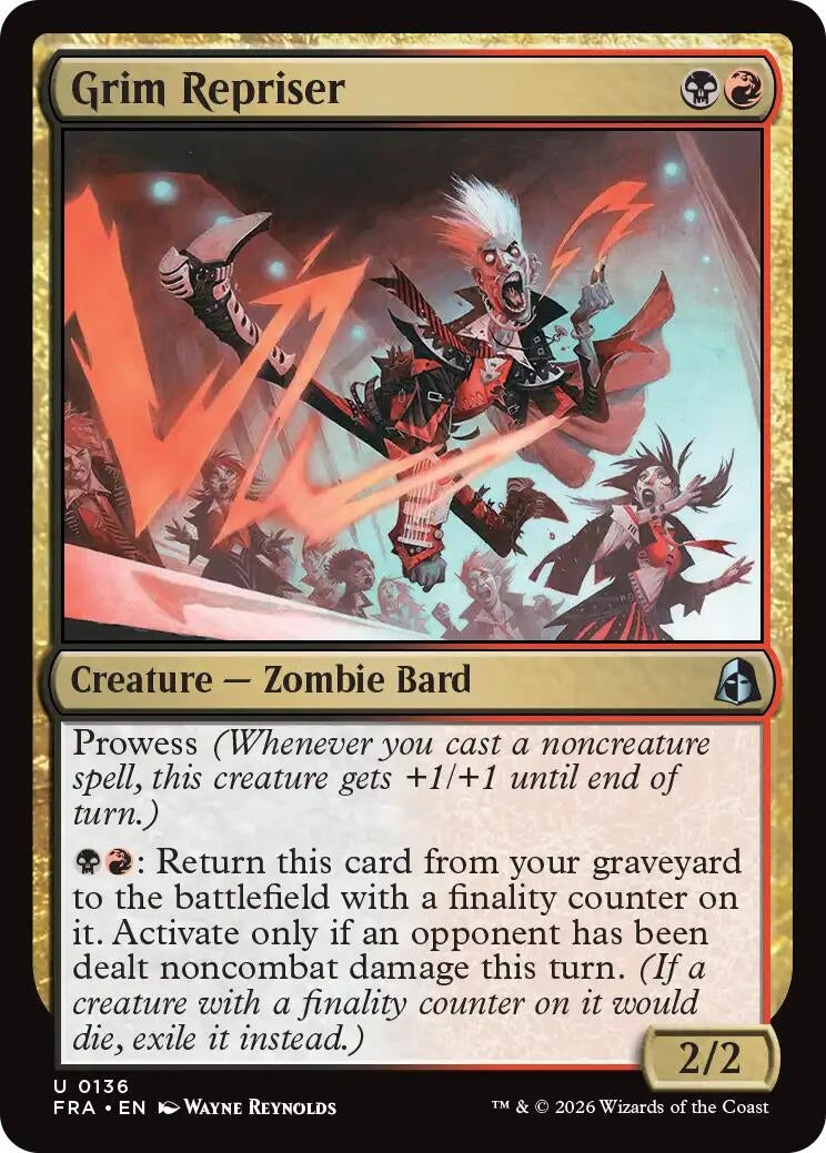 Image for Grim Repriser (136) (FRA) - Magic: The Gathering