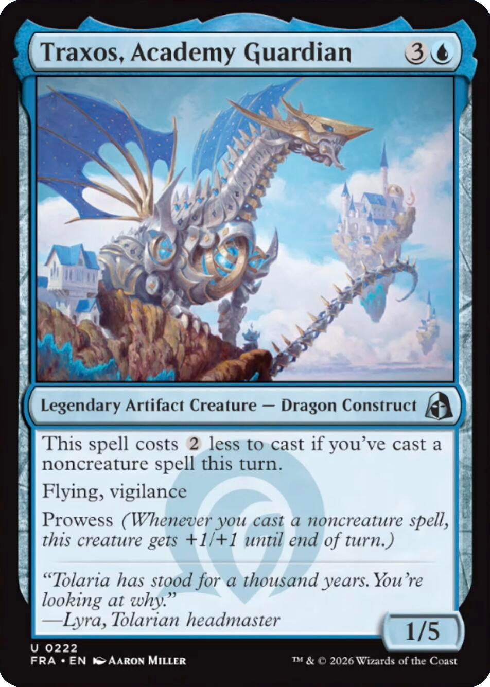 Image for Traxos, Academy Guardian (222) (FRA) - Magic: The Gathering