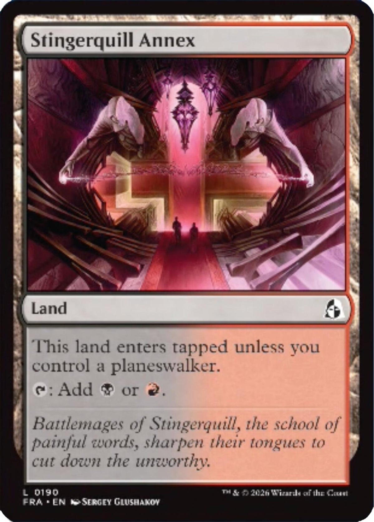 Image for Stingerquill Annex (190) (FRA) - Magic: The Gathering