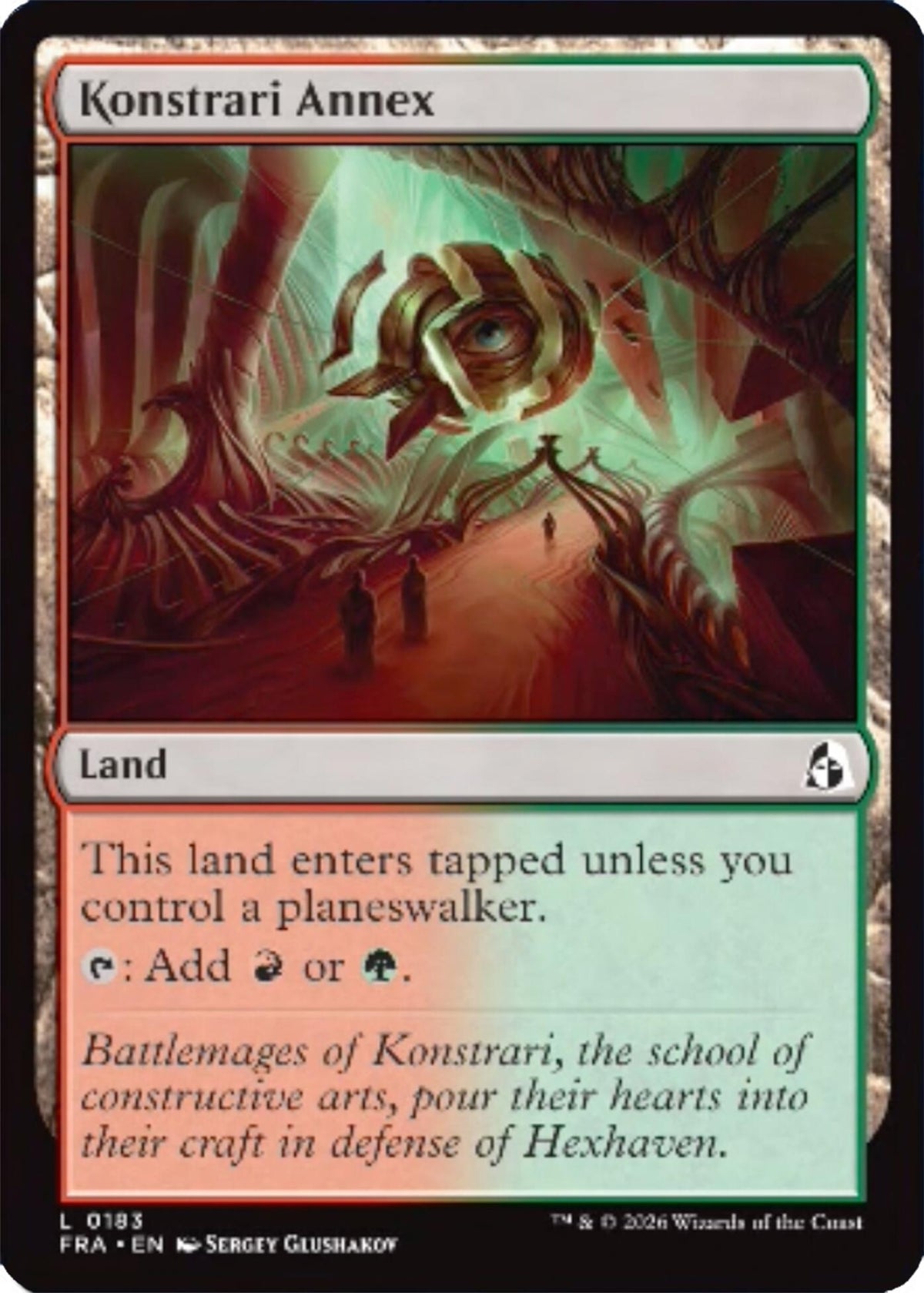 Image for Konstrari Annex (183) (FRA) - Magic: The Gathering