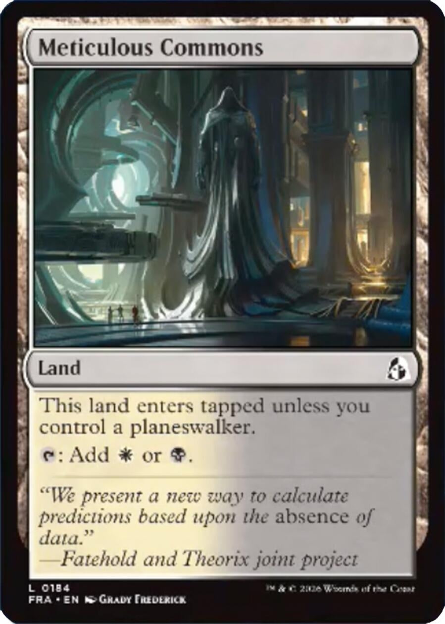 Image for Meticulous Commons (184) (FRA) - Magic: The Gathering
