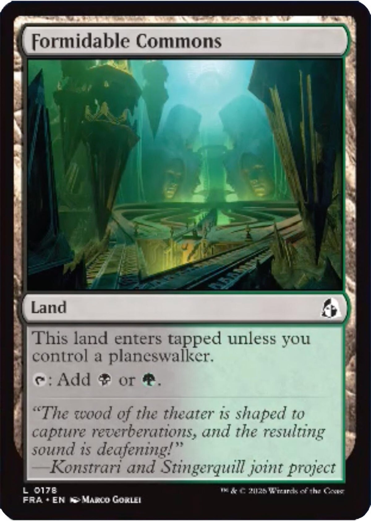 Image for Formidable Commons (178) (FRA) - Magic: The Gathering