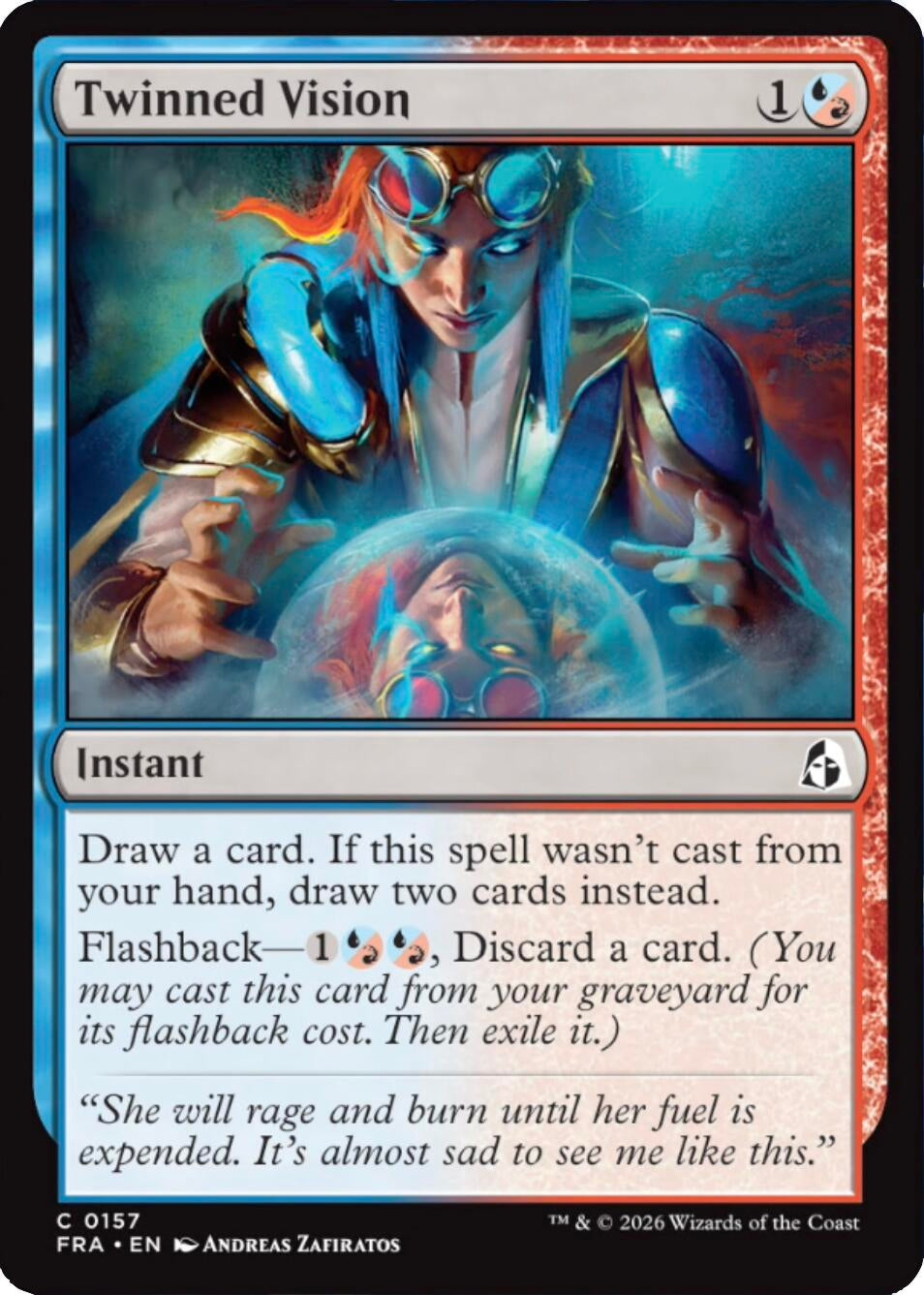 Image for Twinned Vision (157) (FRA) - Magic: The Gathering