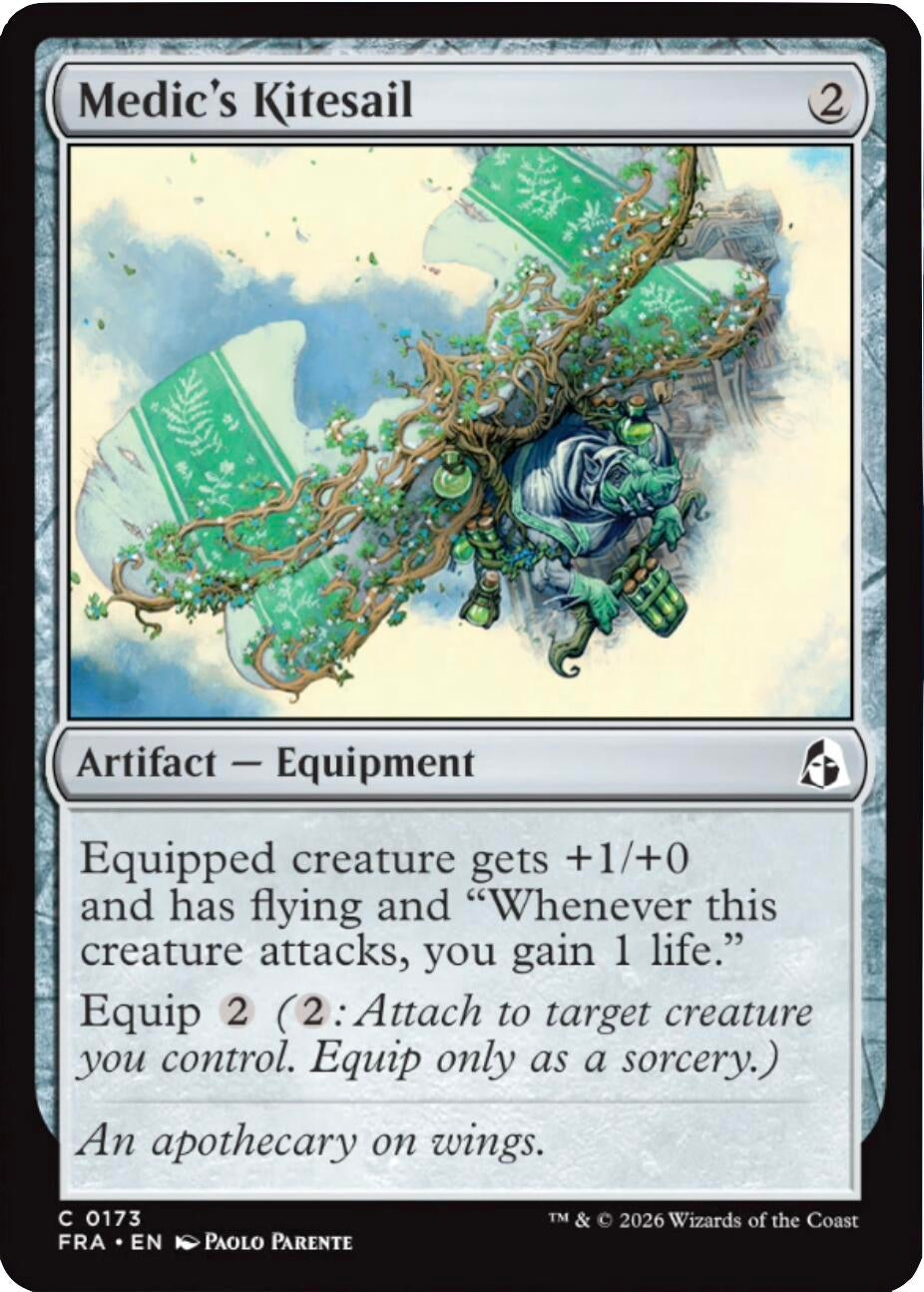 Image for Medic's Kitesail (173) (FRA) - Magic: The Gathering