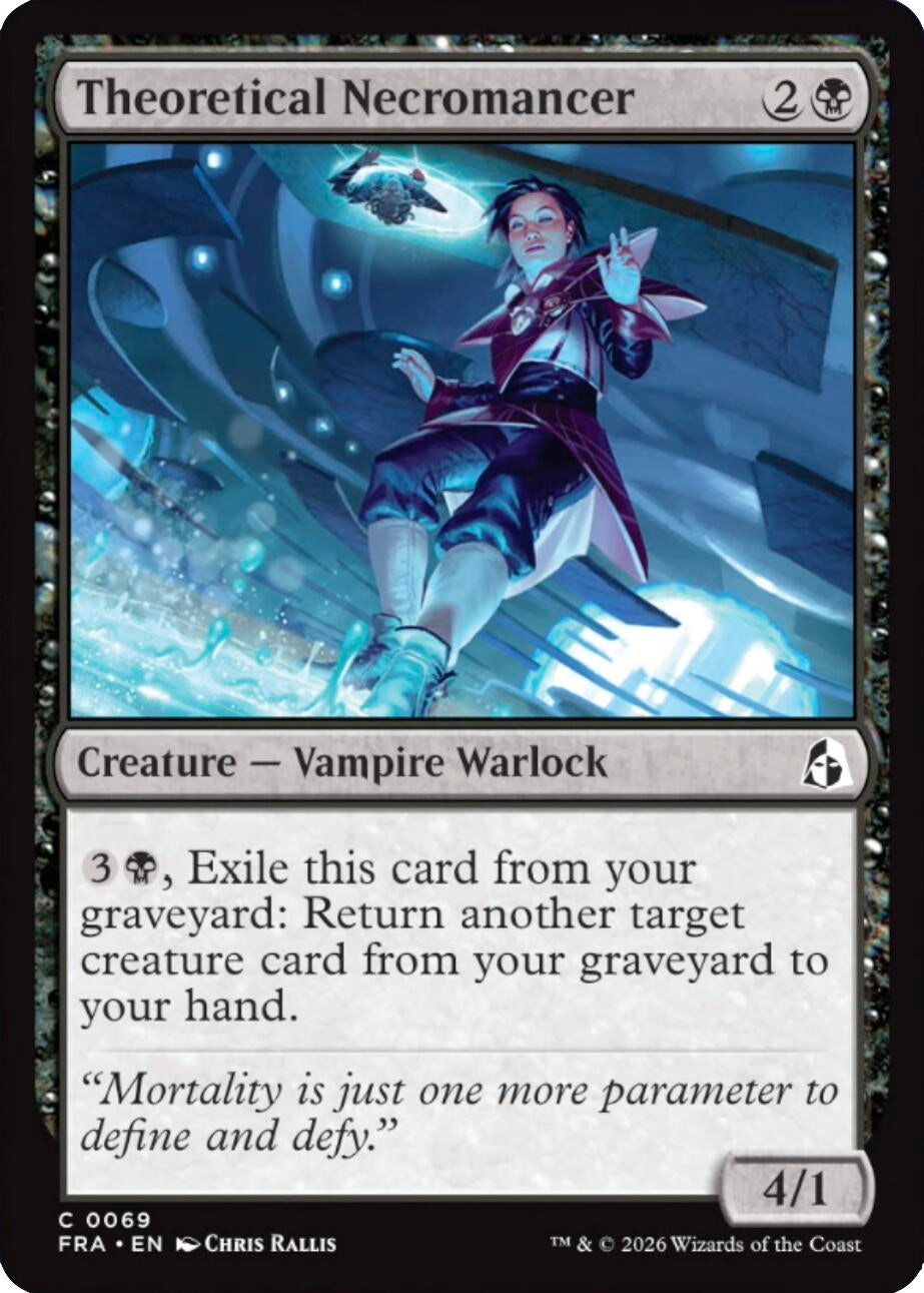Image for Theoretical Necromancer (69) (FRA) - Magic: The Gathering
