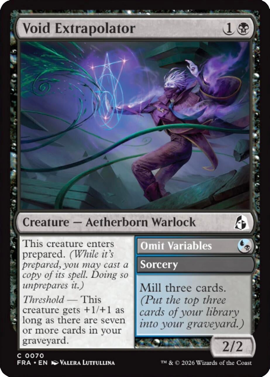Image for Void Extrapolator (70) (FRA) - Magic: The Gathering