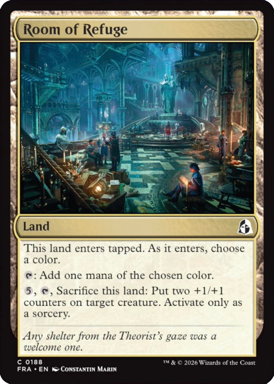 Image for Room of Refuge (188) (FRA) - Magic: The Gathering