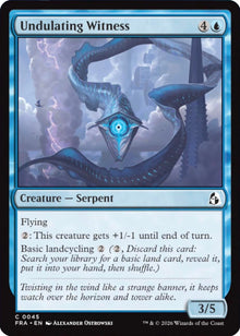 Image for Undulating Witness (45) (FRA) - Magic: The Gathering