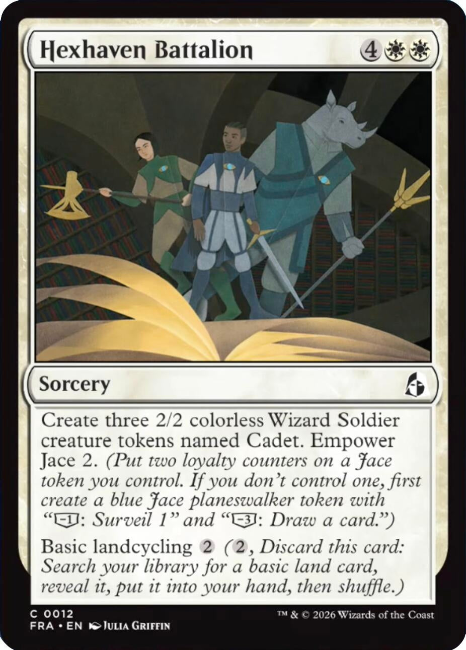 Image for Hexhaven Battalion (12) (FRA) - Magic: The Gathering