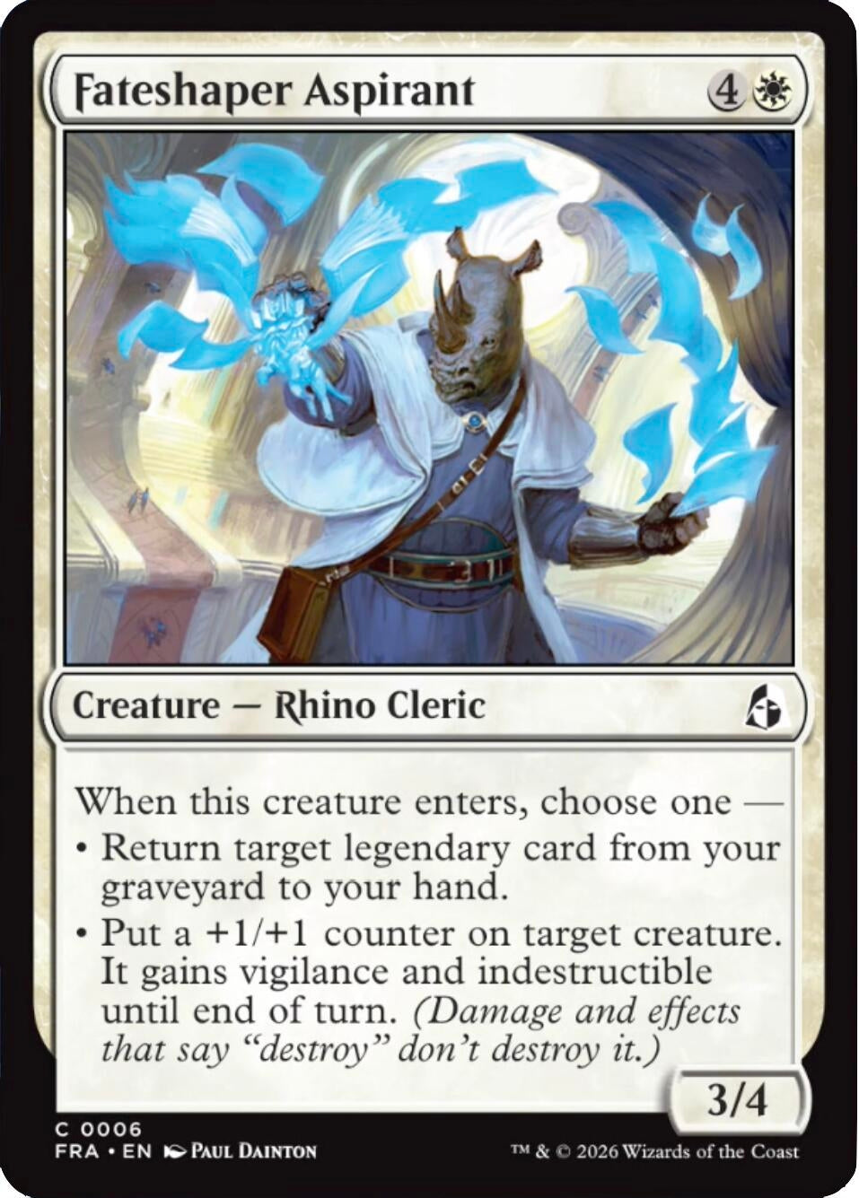 Image for Fateshaper Aspirant (6) (FRA) - Magic: The Gathering