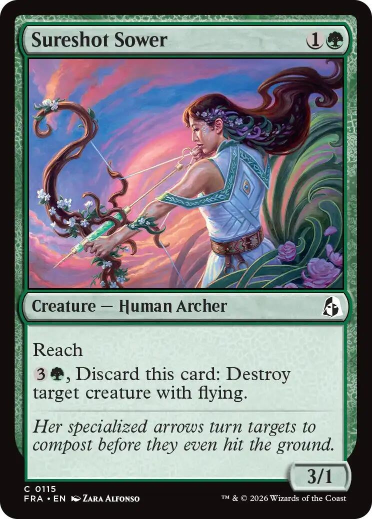 Image for Sureshot Sower (115) (FRA) - Magic: The Gathering