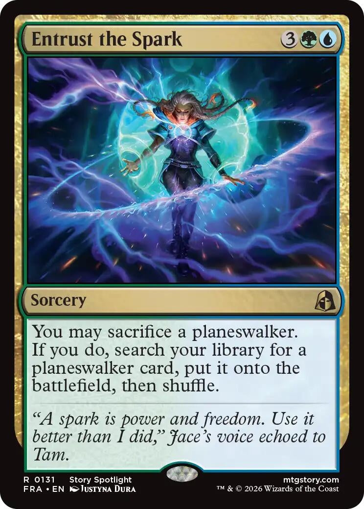Image for Entrust the Spark (131) (FRA) - Magic: The Gathering