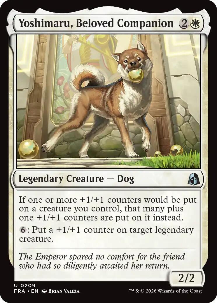 Image for Yoshimaru, Beloved Companion (209) (FRA) - Magic: The Gathering
