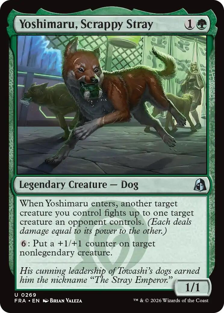 Image for Yoshimaru, Scrappy Stray (269) (FRA) - Magic: The Gathering