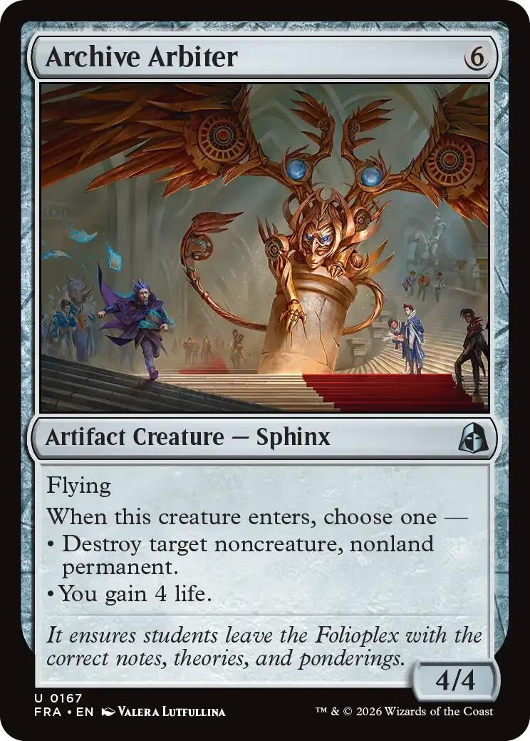 Image for Archive Arbiter (167) (FRA) - Magic: The Gathering