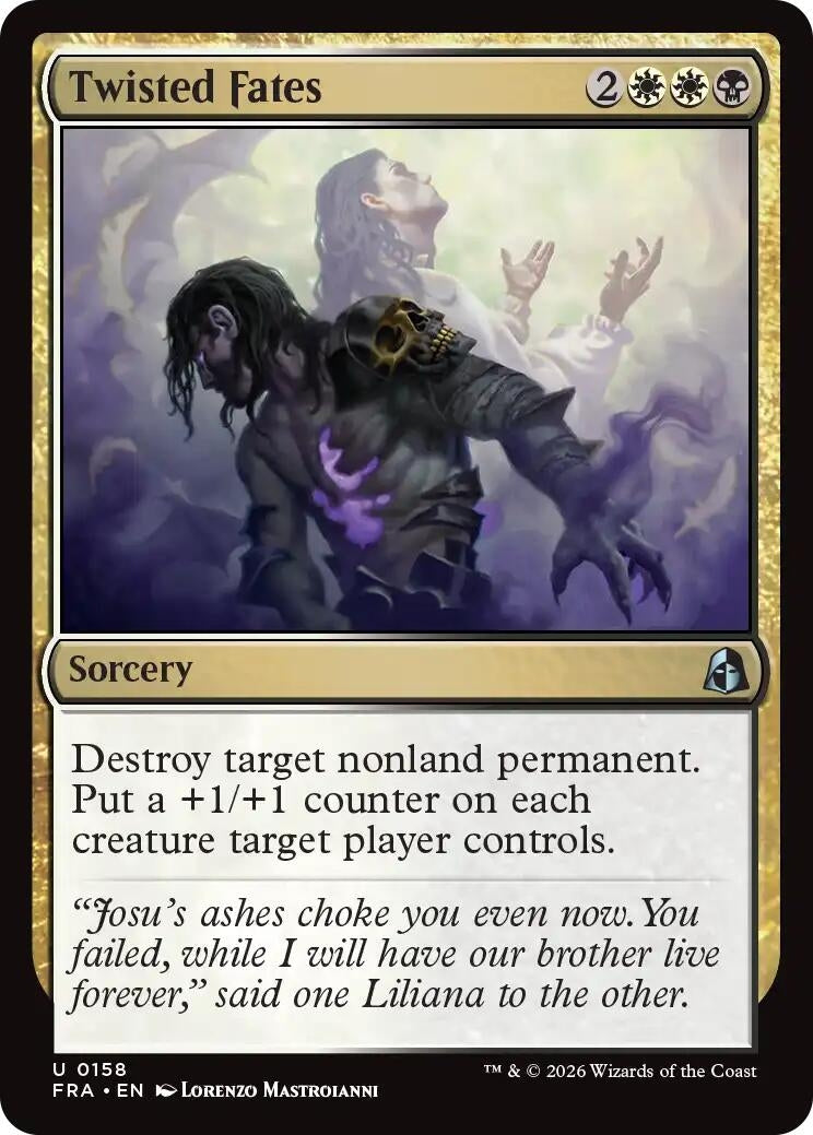 Image for Twisted Fates (158) (FRA) - Magic: The Gathering