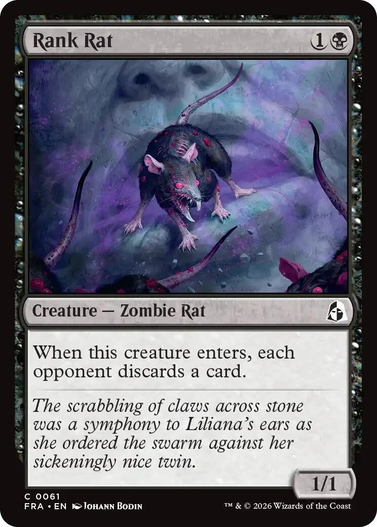 Image for Rank Rat (61) (FRA) - Magic: The Gathering