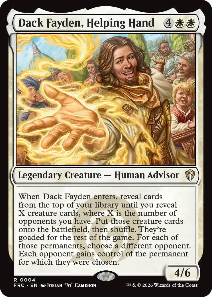Image for Dack Fayden, Helping Hand (4) - Magic: The Gathering