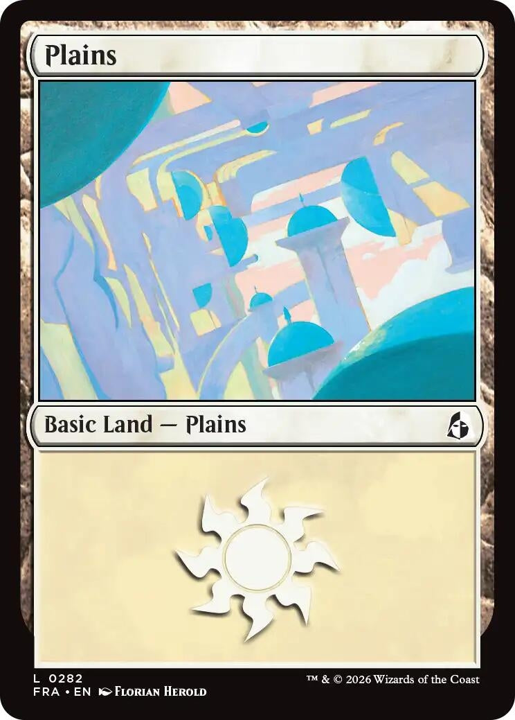 Image for Plains (0282) (282) (FRA) - Magic: The Gathering
