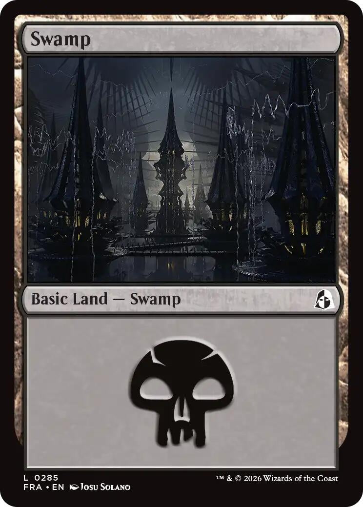 Image for Swamp (0285) (285) (FRA) - Magic: The Gathering