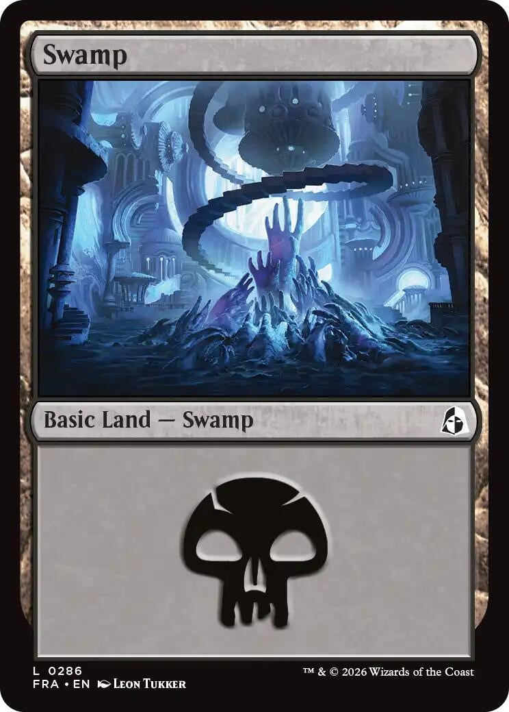 Image for Swamp (0286) (286) (FRA) - Magic: The Gathering