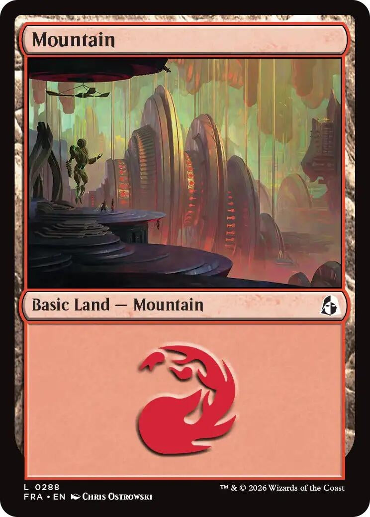 Image for Mountain (0288) (288) (FRA) - Magic: The Gathering