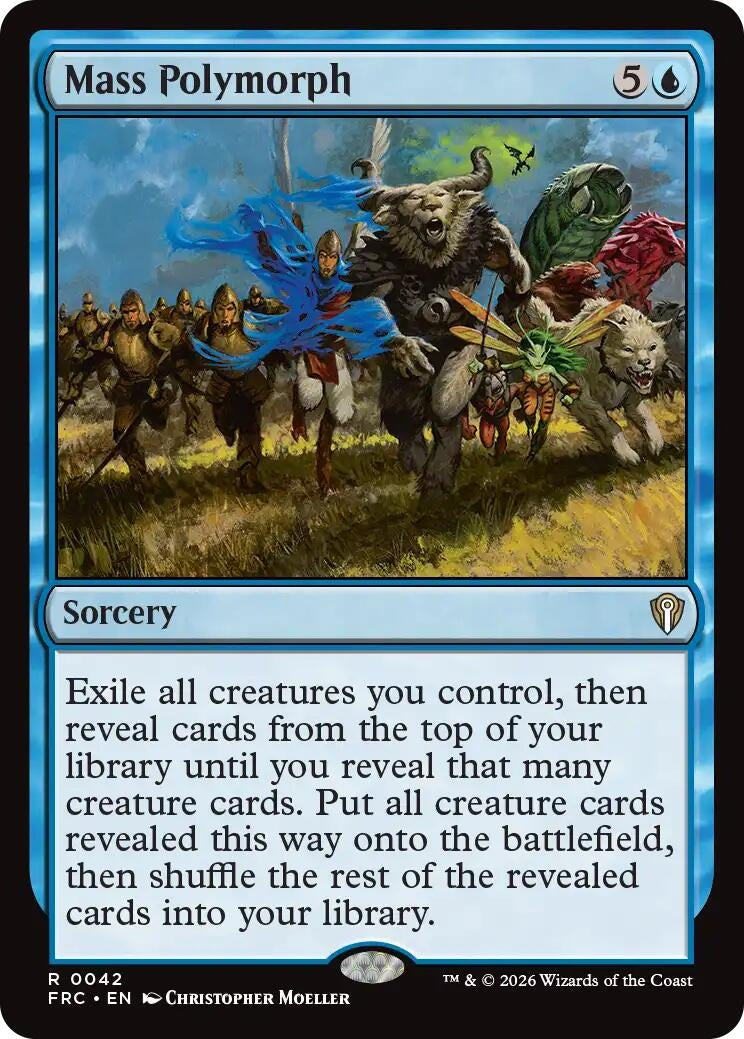 Image for Mass Polymorph (42) - Magic: The Gathering