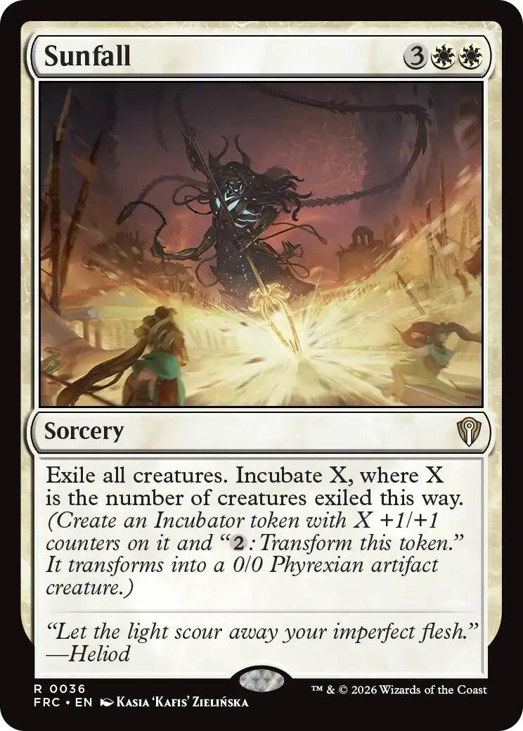 Image for Sunfall (36) - Magic: The Gathering