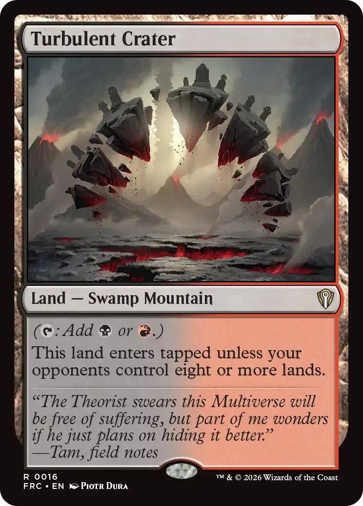 Image for Turbulent Crater (16) - Magic: The Gathering