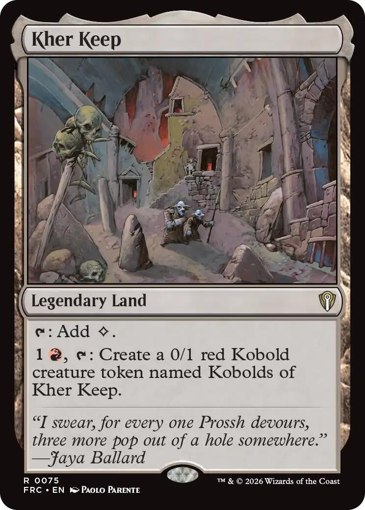 Image for Kher Keep (75) - Magic: The Gathering